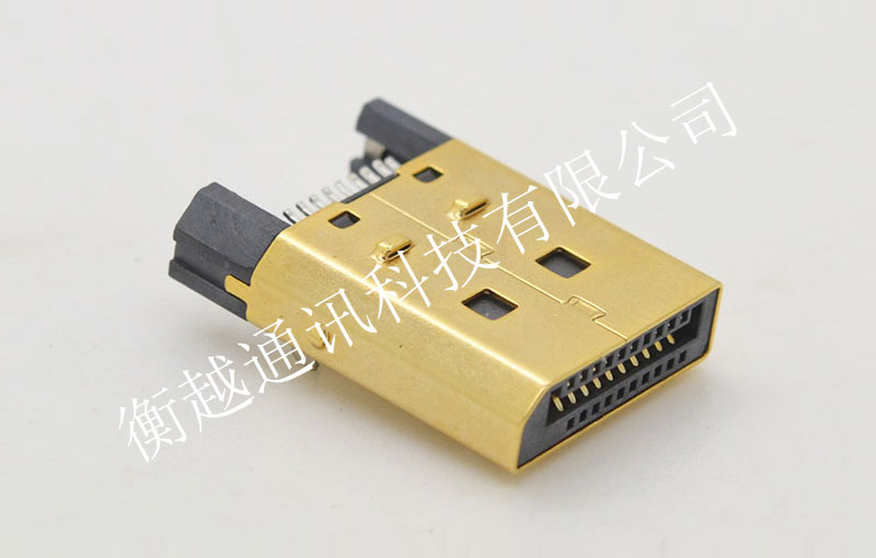 DP 20P 公头 夹板1.6