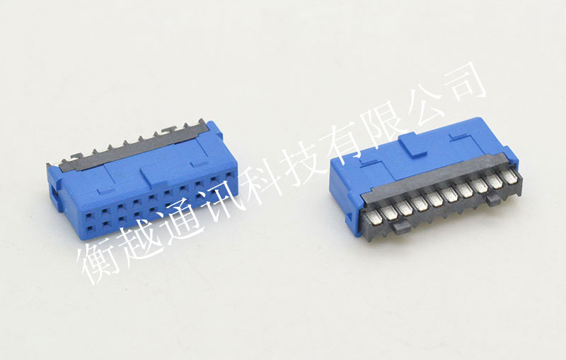 IDC 10*10P焊线式母头