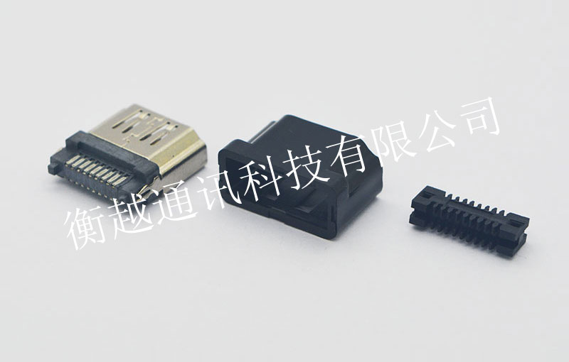 HDMI AF 自动焊配护套+线夹