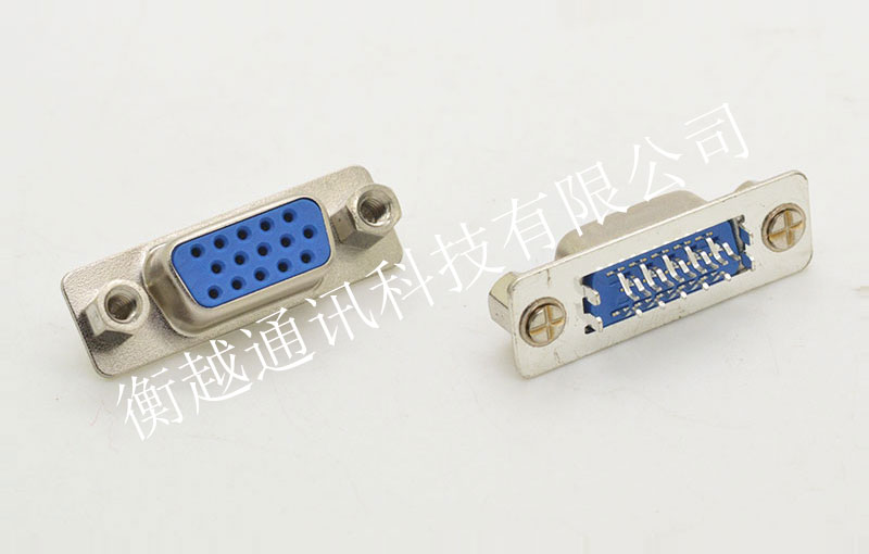 VGA 15P 母头夹板1.2