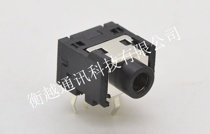 DC 3.6mm jack 黑色带弹簧